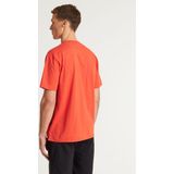 T-shirt - Zwart - Jersey - Ronde Hals - Kwartmouw