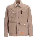 Shirts lange mouw Mount Utility - Beige - Heren