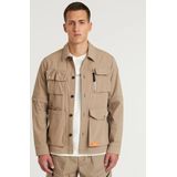 Shirts lange mouw Mount Utility - Beige - Heren