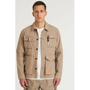 Shirts lange mouw Mount Utility - Beige - Heren