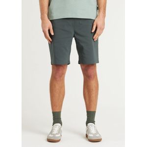 CHASIN' Chino Short Donkergroen Slim Fit