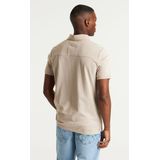 CHASIN' - Regular Polo - Beige - Katoen - Korte Mouwen