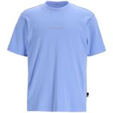 CHASIN' Shirt 'Flux'  crème / blauw / lichtgrijs