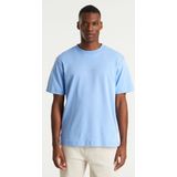 CHASIN' Shirt 'Flux'  crème / blauw / lichtgrijs