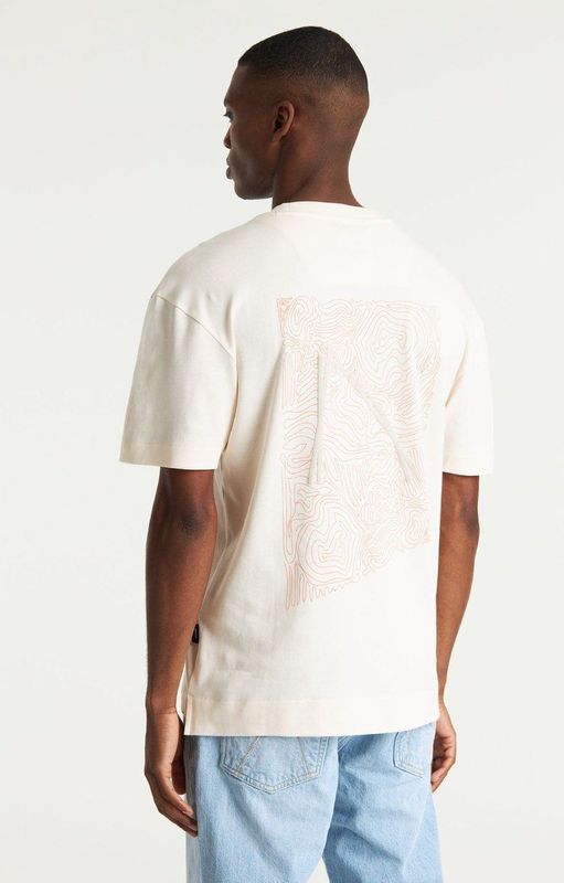 CHASIN' T-shirt - Ecru - Katoen