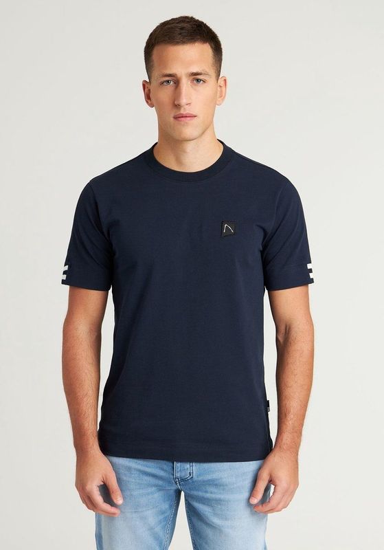 Chasin - Apollo T-shirt in Slim Fit met Strepen op Mouwen
