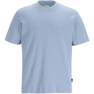 CHASIN' T-shirt - Lichtblauw - Katoen - Oversized Pasvorm - Korte Mouwen