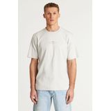 CHASIN' T-shirt Lichtgrijs - Oversized Pasvorm - Katoen