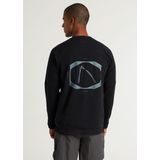 CHASIN' Heren Longsleeve - Pax - Zwart
