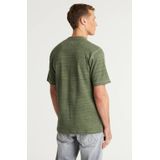 CHASIN' - Morrow - T-shirt - Kaki - Normale Pasvorm - Kwartmouw