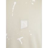 CHASIN' T-shirt - Beige - Katoen - Losse Pasvorm - Korte Mouwen