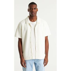 Shirts korte mouw Doby Vertigo - Off-wit - Heren