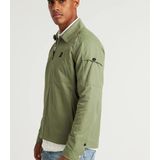 CHASIN' - Oten - Overhemd - Groen - Geweven Structuur