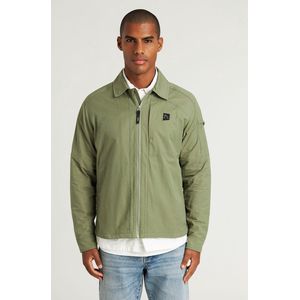 Chasin Overshirt Oten - Regular Fit - Geweven Structuur - Zwart