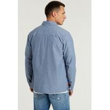 Shirts lange mouw Cooper Chambray - Lichtblauw - Heren