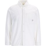 Overhemd - Regular Fit - Slanted Chestpocket - Woven Structure - Stretch