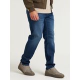 CHASIN' - Iron Abel - Jeans - Donkerblauw - Met Rechte Pijp