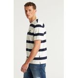 CHASIN' - Storm - T-shirt - Allover Stripe - Regular Fit - Korte Mouwen