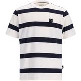 CHASIN' - Storm - T-shirt - Allover Stripe - Regular Fit - Korte Mouwen