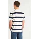 CHASIN' - Storm - T-shirt - Allover Stripe - Regular Fit - Korte Mouwen