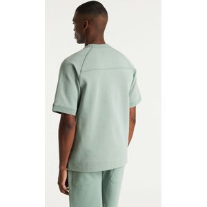 Shirt - Draco - T-shirt - Gevoerde Zoom - Jersey - Ronde Hals - Kwartmouw