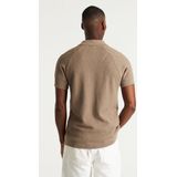 Chasin' - GUY - Polo Shirt - Middle Beige - 100% Katoen - Korte Mouwen