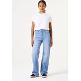 GARCIA Ilvy Jeans - Blauw - Straight Fit - High Waist - Duurzaam