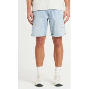 CHASIN' - EGO.S Nasin - Korte Spijkerbroek - Lichtblauw