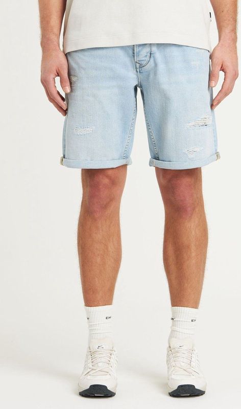 CHASIN' - EGO.S Nasin - Korte Spijkerbroek - Lichtblauw