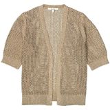 GARCIA - Vest - Groen - Viscose - Opengewerkte Structuur