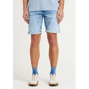 CHASIN' - EGO.S Craw - Korte Spijkerbroek - Lichtblauw