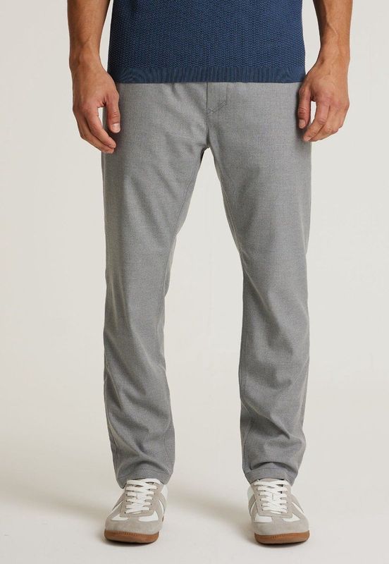 Stone - Anzar - Chino - Groen - Stretch - Elastische Tailleband