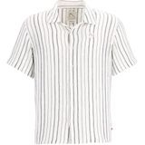 Overhemd - Gestreept - Katoen - Regular Fit - Halve Mouw