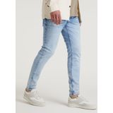 Jeans - Effen - Denim - Acid Washed - Slimfit