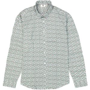 GARCIA - D51085 - Overhemd - Katoen - Blauw