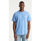 CHASIN' - Brody Slub - T-shirt - Lichtblauw - Regular Fit