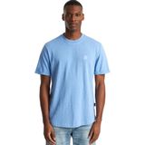 CHASIN' - Brody Slub - T-shirt - Lichtblauw - Regular Fit