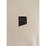 Chasin' Longsleeve - Beige - Effen - Ronde Hals
