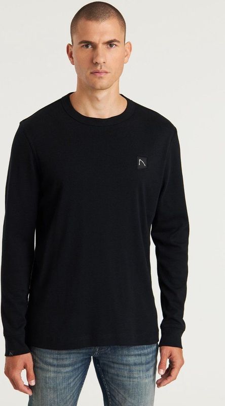 CHASIN' Longsleeve Zwart - Heren - Regular Fit