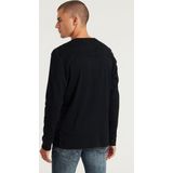 CHASIN' Longsleeve Zwart - Heren - Regular Fit