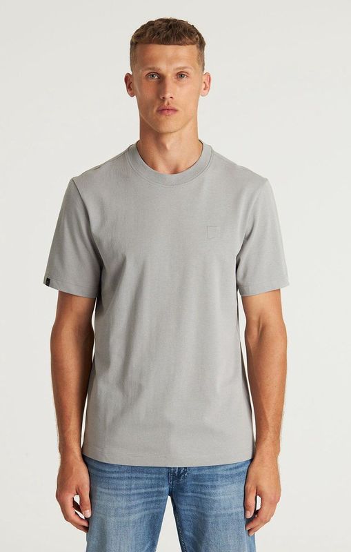 CHASIN' - Brace - T-shirt - Grijs - Regular Fit - 100% Biologisch Katoen