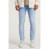 Jeans - Effen - Denim - Acid Washed - Slimfit