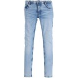 Jeans - Effen - Denim - Acid Washed - Slimfit