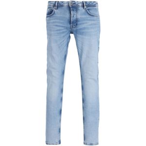 Jeans - Effen - Denim - Acid Washed - Slimfit