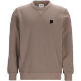 Urban Classics - Regular Stripe Longsleeve shirt - Beige Blauw