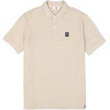 GARCIA Polo - Bruin - Korte Mouw - Katoenmix