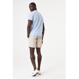 GARCIA T-shirt - Blauw - Korte Mouw - Katoen en Recycled Polyester