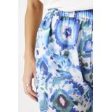 Bandplooibroek - Effen - Viscose - High Waist - Regular Pasvorm