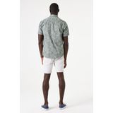 GARCIA - All Over Print Overhemd - Groen - Korte Mouw