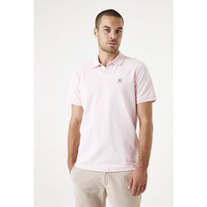 GARCIA Polo - Roze - Katoenen Piqué - Korte Mouwen - Regular Fit